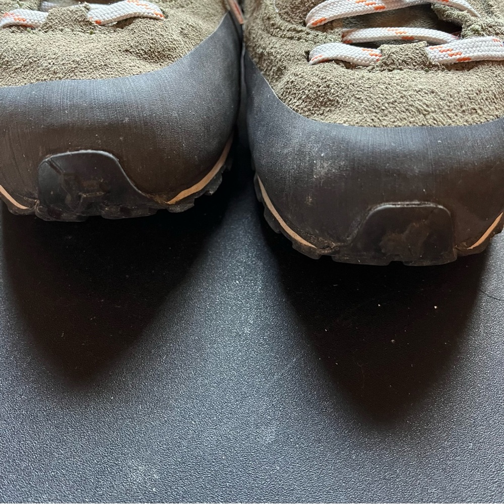 Quechua NH500 Green Suede Hiking Sneakers Shoes US M 6.5 W 8 - Picture 7 of 8